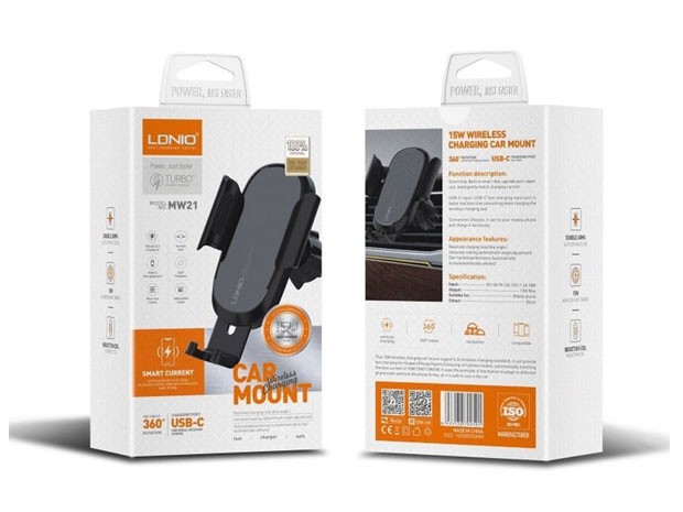 &u+ HOLDER SOPORTE CELULAR MAGNETICO LDNIO MW21-1 (1301)